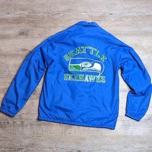 Vintage ChalkLine Seattle Seahawks coach jacket SZ ADULT SMALL lined